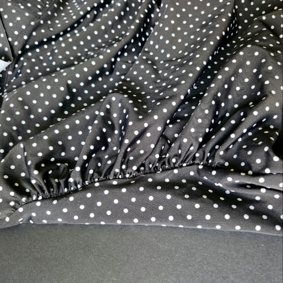 Polka Dot Ruffle One Piece Swimsuit - Picture 5 of 5